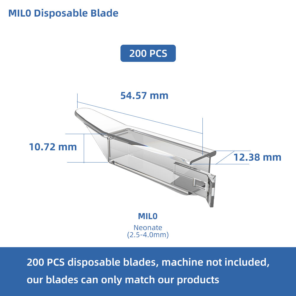 Disposable Video Laryngoscope for Intubation, 3.5 inch Display with 2 Reusable Handles and 6 Disposable Blades